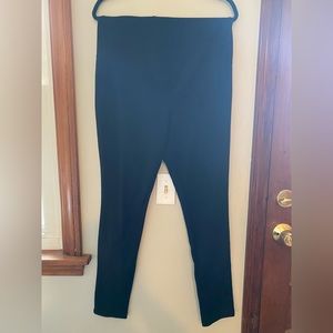 Maternity black stretch pants